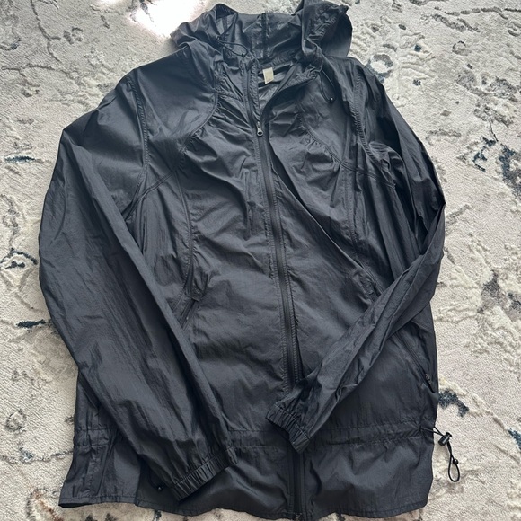 Zella Charcoal Windbreaker Jacket - Picture 1 of 3